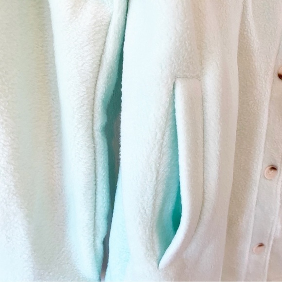 THREAD & SUPPLY Polar Fleece Shacket Light Sage NEW - Picture 5 of 10